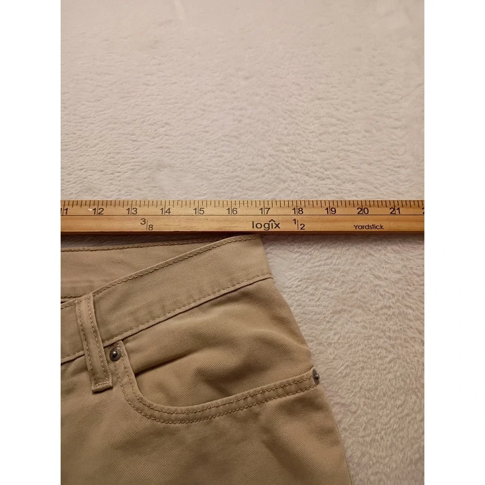 Levis 514 Straight Fit Khaki Tan Pants Men's Cotton Twill Chinos Five Pocket